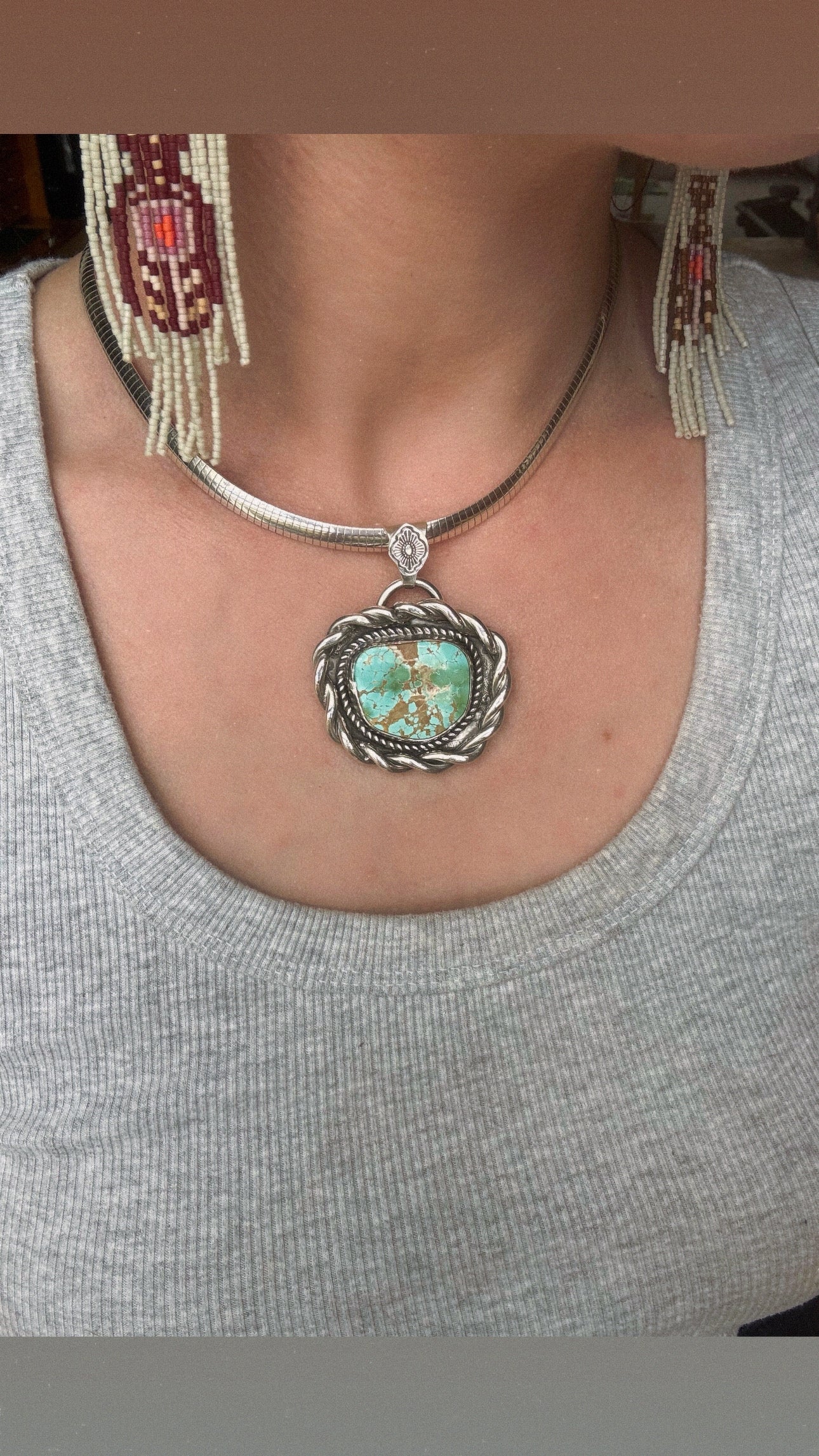 Pilot Mountain Heavy Twist Pendant