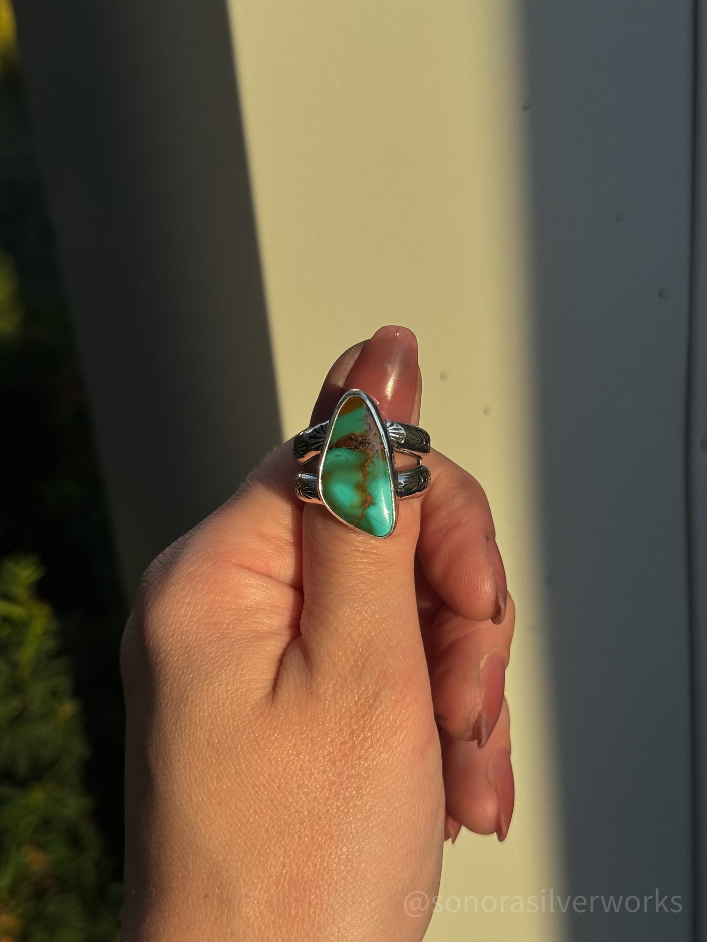 Royston Turquoise Ring - size 9