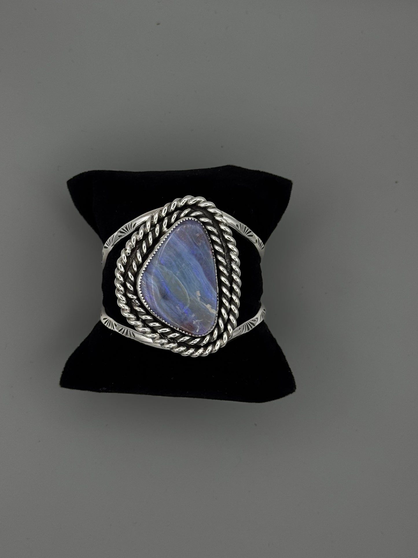 Australian Boulder Opal Cuff