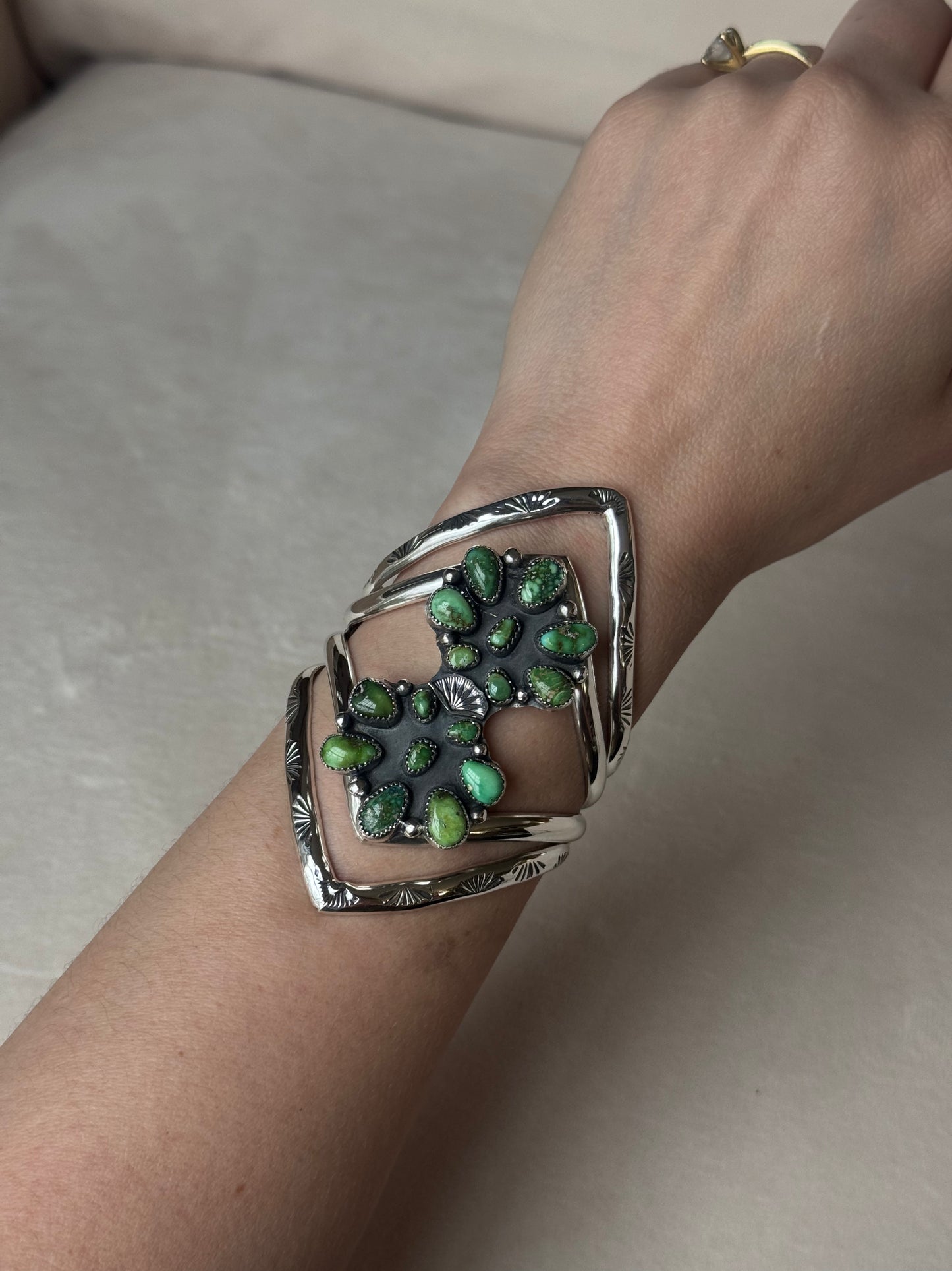 Sonoran Gold x Heavy Metal Cuff (83 grams)