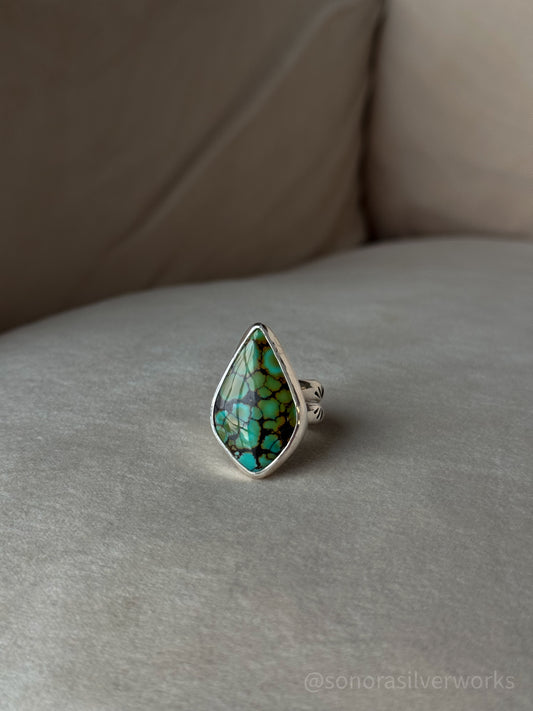 Polychrome Heavy Gauge Ring - size 9.5