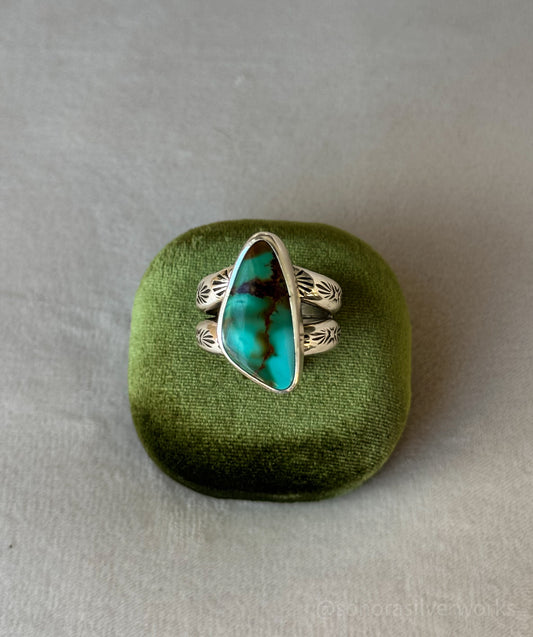 Royston Turquoise Ring - size 9