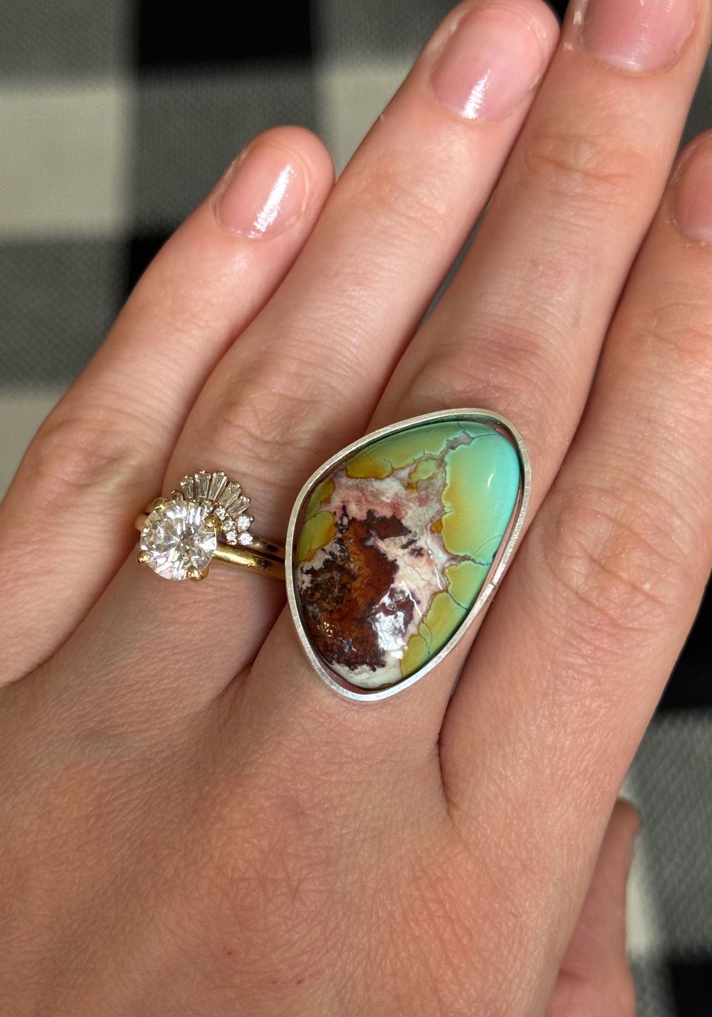 Made to Order - Blackjack Turquoise Ring