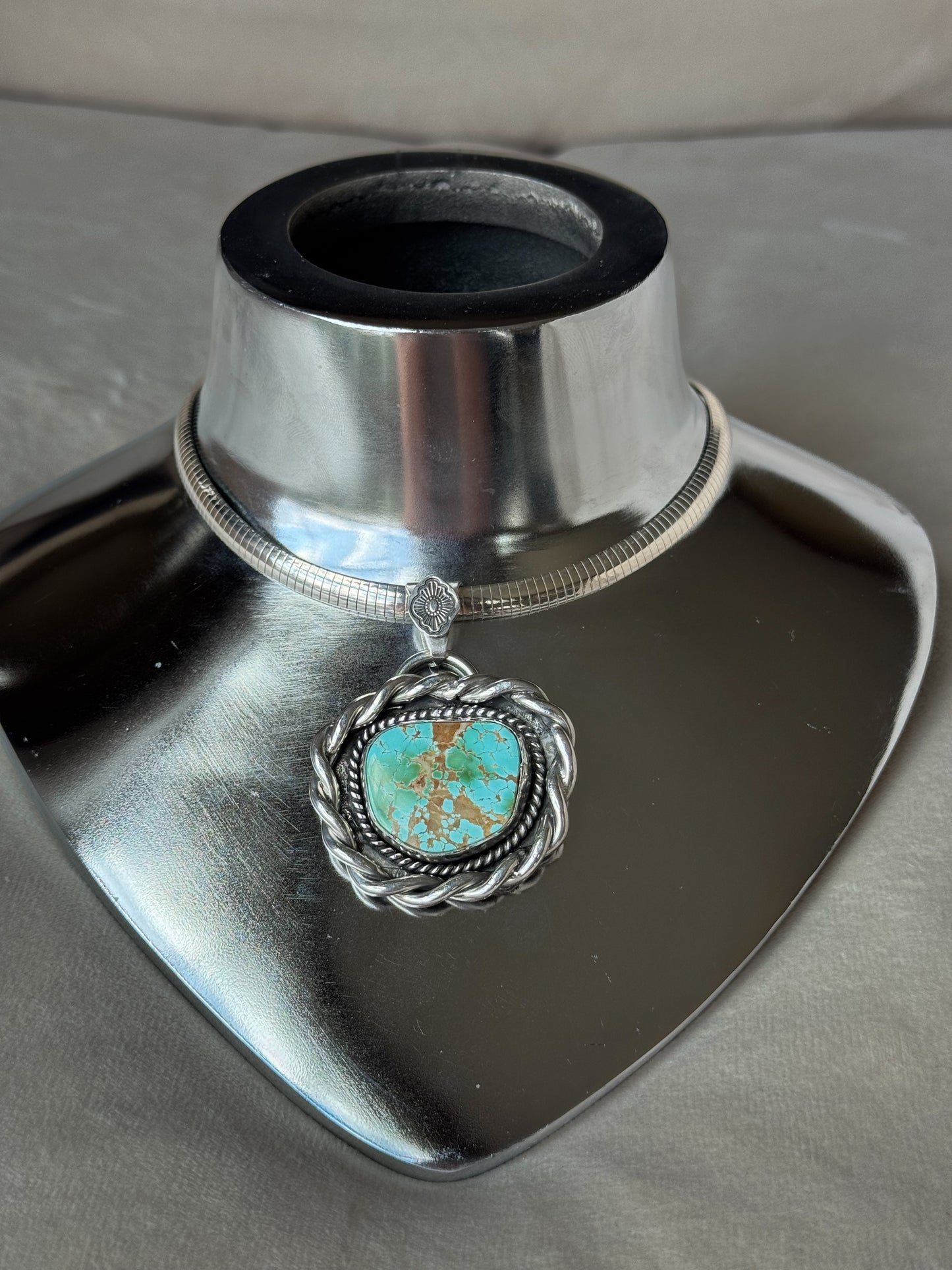 Pilot Mountain Heavy Twist Pendant