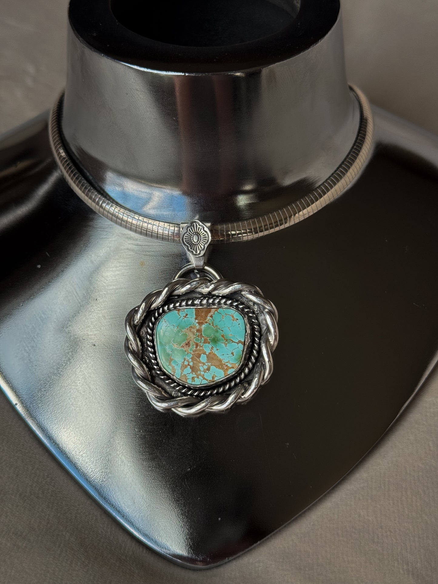 Pilot Mountain Heavy Twist Pendant