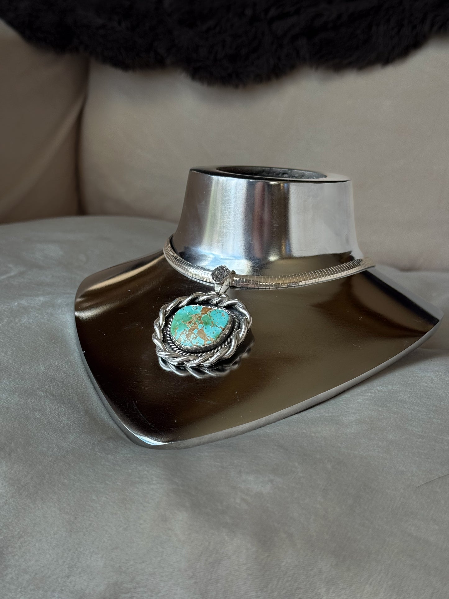 Pilot Mountain Heavy Twist Pendant