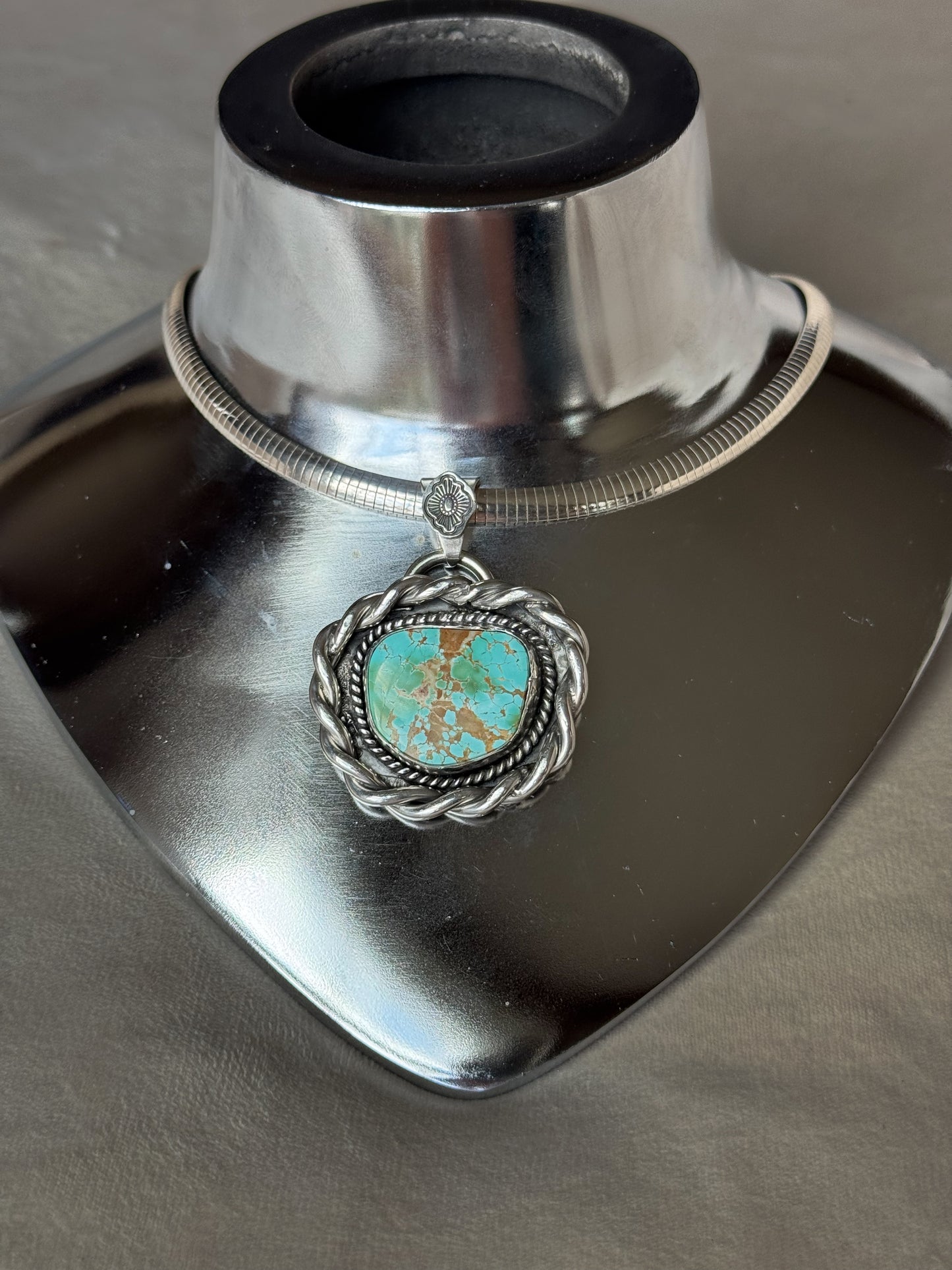 Pilot Mountain Heavy Twist Pendant