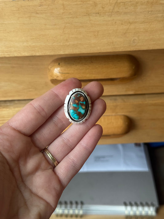 Made to Order - Pilot Mountain Turquoise Ring