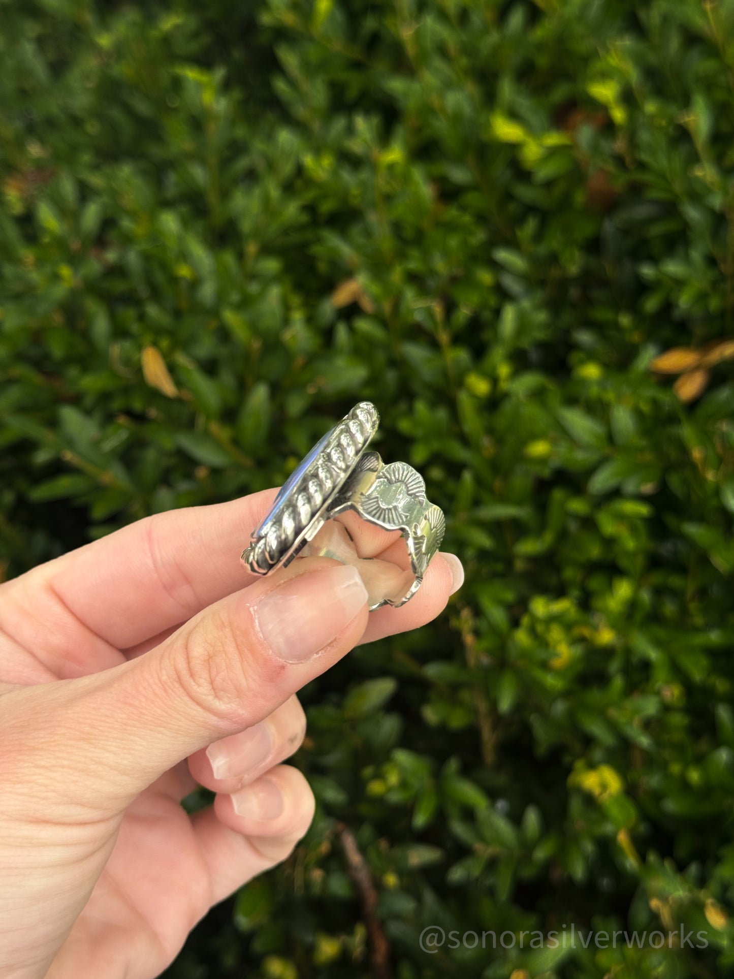 27 ct Solid Australian Opal Ring - size 9