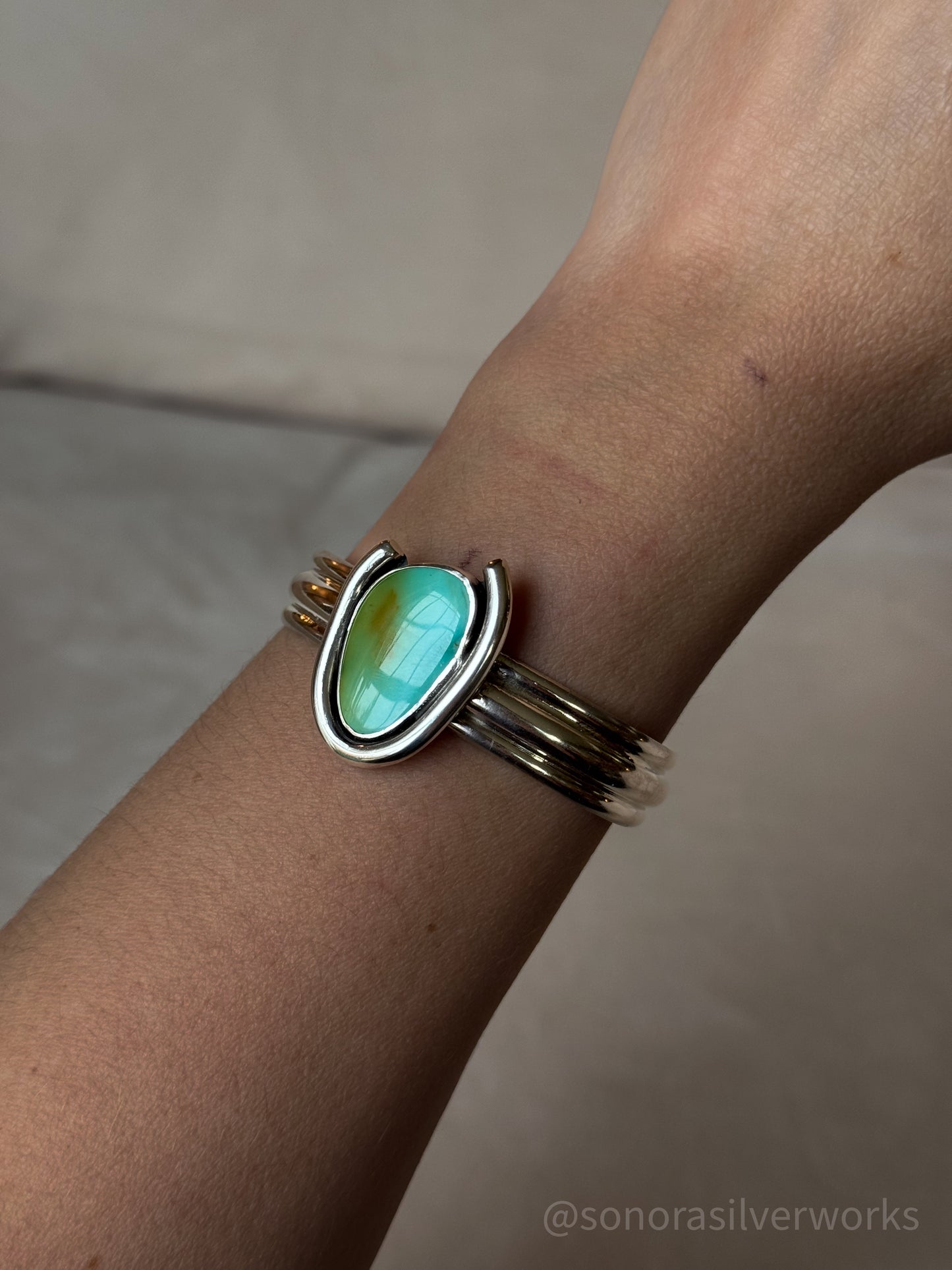 Kingman Turquoise Cuff