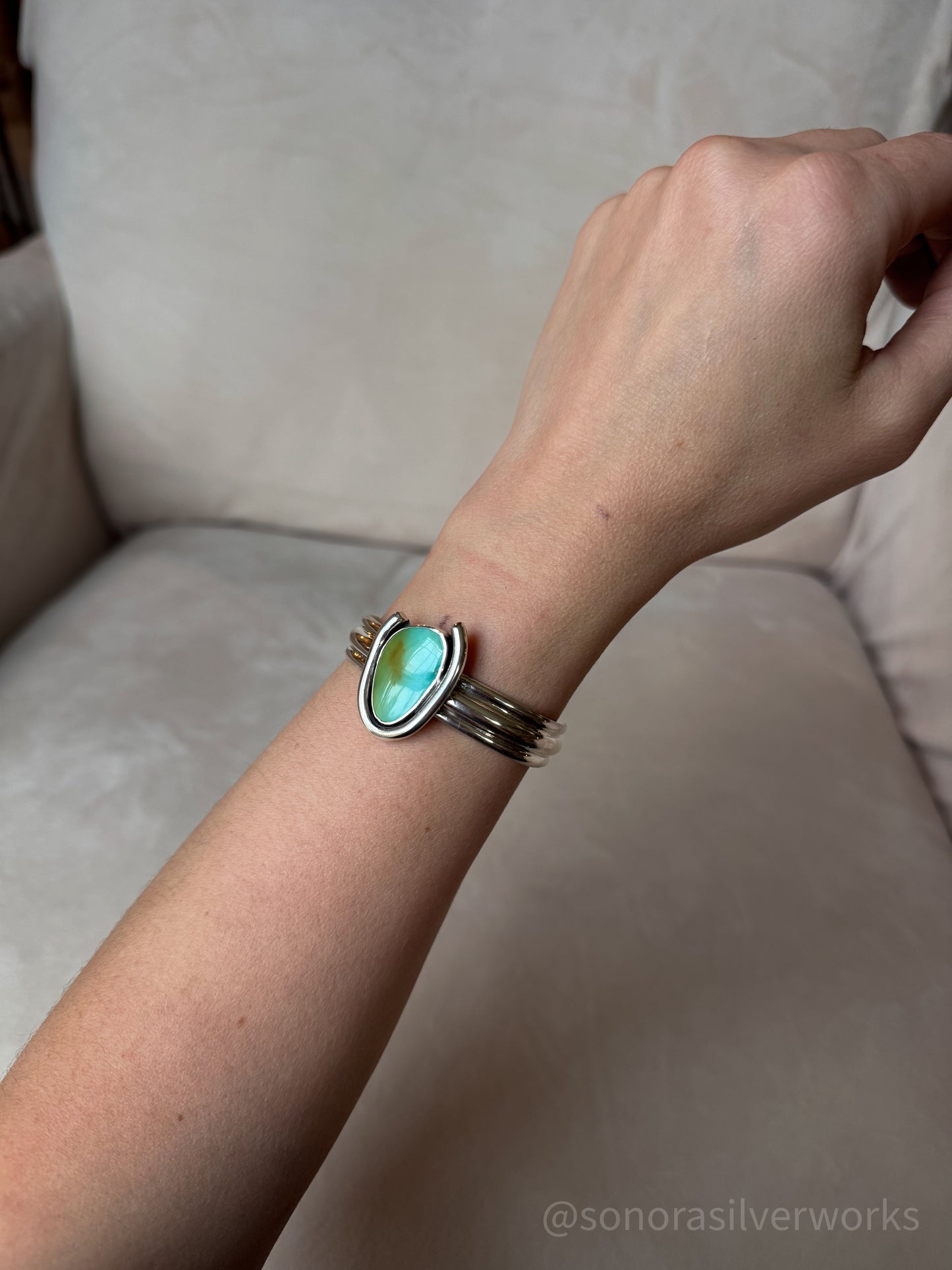 Kingman Turquoise Cuff