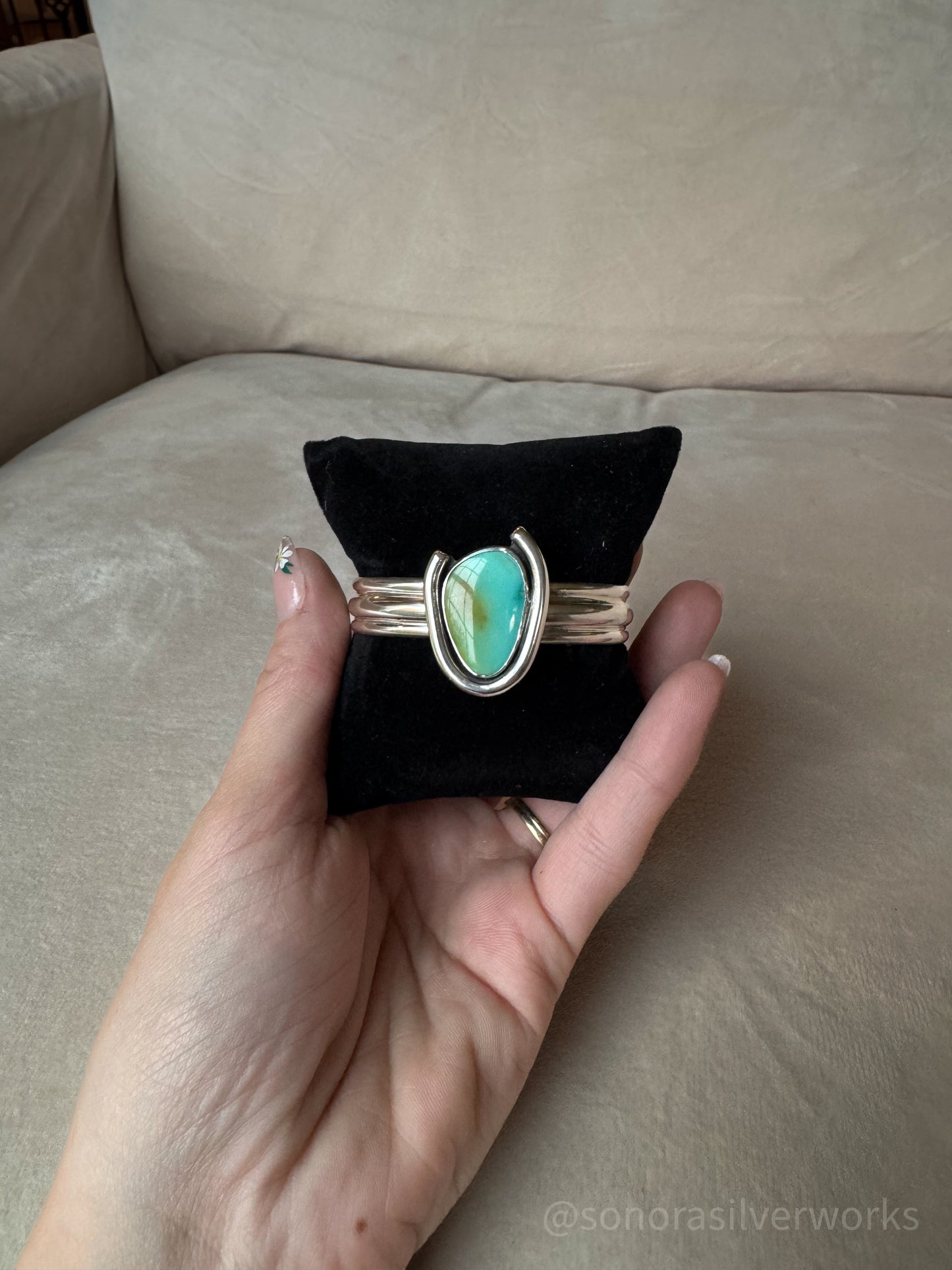 Kingman Turquoise Cuff