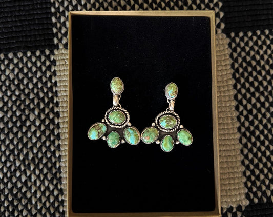 Sonoran Turquoise Statement Earrings